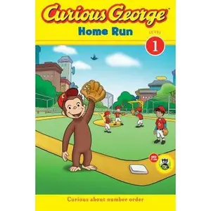 USED-Curious George Home Run (CGTV Early Reader) (Green Light Readers Level 1) by H. A. Rey (Hardcover)