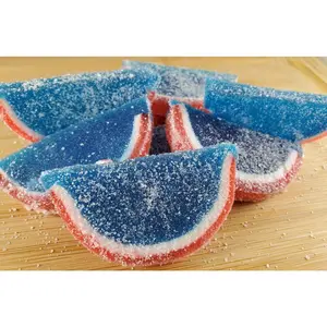 Gourmet Blue Raspberry Fruit Slices, 4.0 Ounces