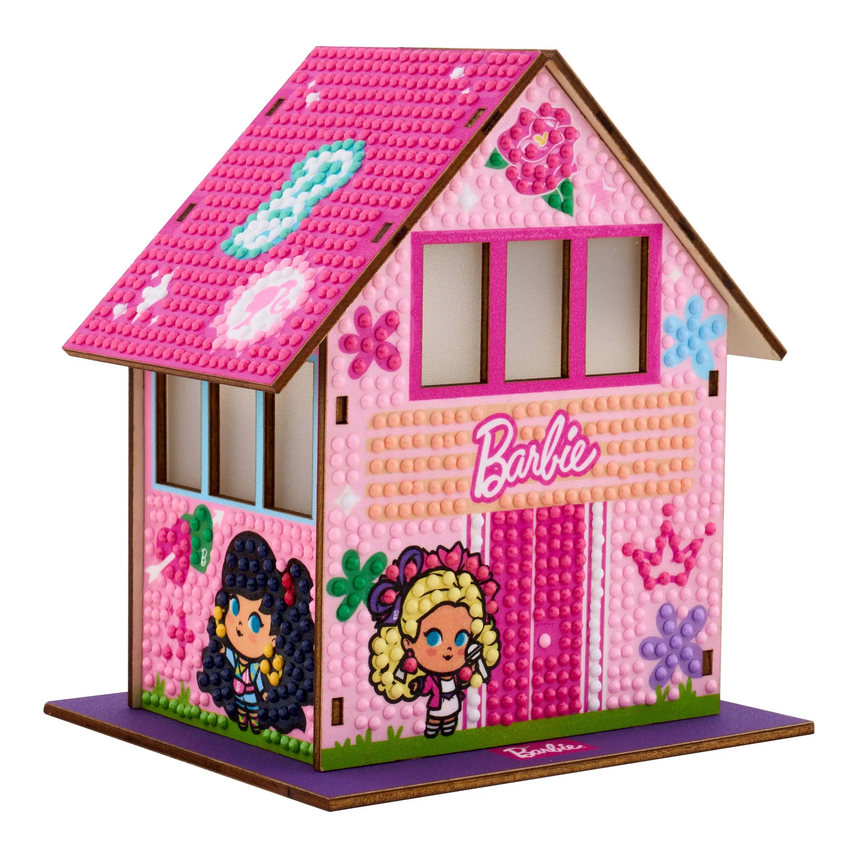Diamond Art Club® Gem House - Barbie's Villa Diamond Painting Kit