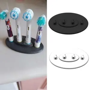 For Oral-B electric toothbrush head storage, bathroom storage, no-drill electric toothbrush head holder, Standup Brush Holder
