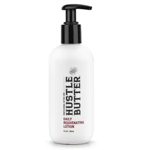 Hustle Butter Tattoo Aftercare - Daily Moisturizing Lotion - Naturally Derived Vegan Cruelty Free - Everyday All Over Use for Tattoos - 9 fl oz