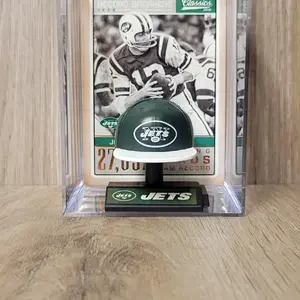 Boxed Sports New York Jets Joe Namath With Mini Football Hat Sports Box