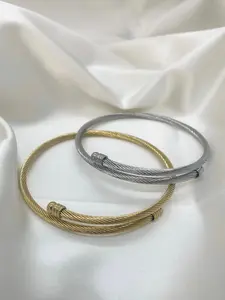 BJ Twisted Cuff Bracelet