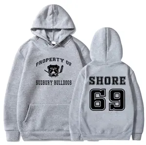 Shoresy Merch 69 Sudbury Blueberry Bulldogs Hoodie Unisex Fashion Long Sleeve Sweatshirt