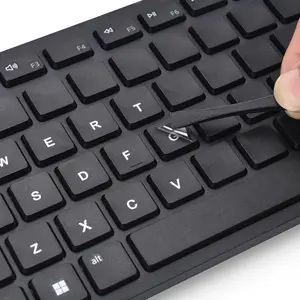 2 count English Universal Keyboard Stickers for PC  Laptop Desktop Notebook Keyboards,English Transfer Printing Borderless Letter Characters Repair Replacement Stickers