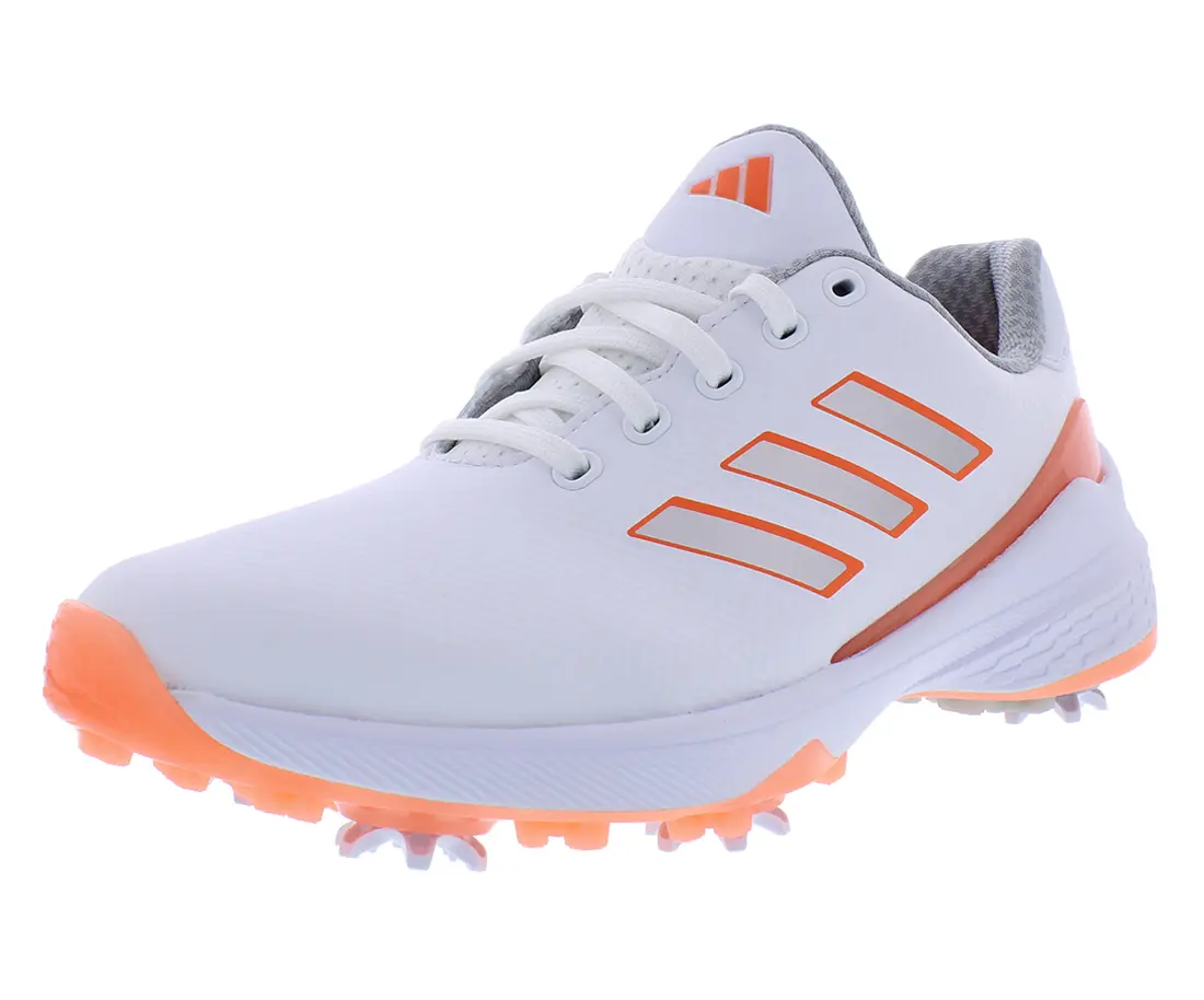 Adidas ZG23 Women's Spiked Golf Shoes - Athletic Training Sneaker, Professional Sports Footwear, Sports Shoes, Gym, Three Stripes
