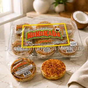 Estuche De Cocada Con Leche .Milky Coconut Candy . Estuche De Cocada Con Leche .Milky Coconut Candy .
