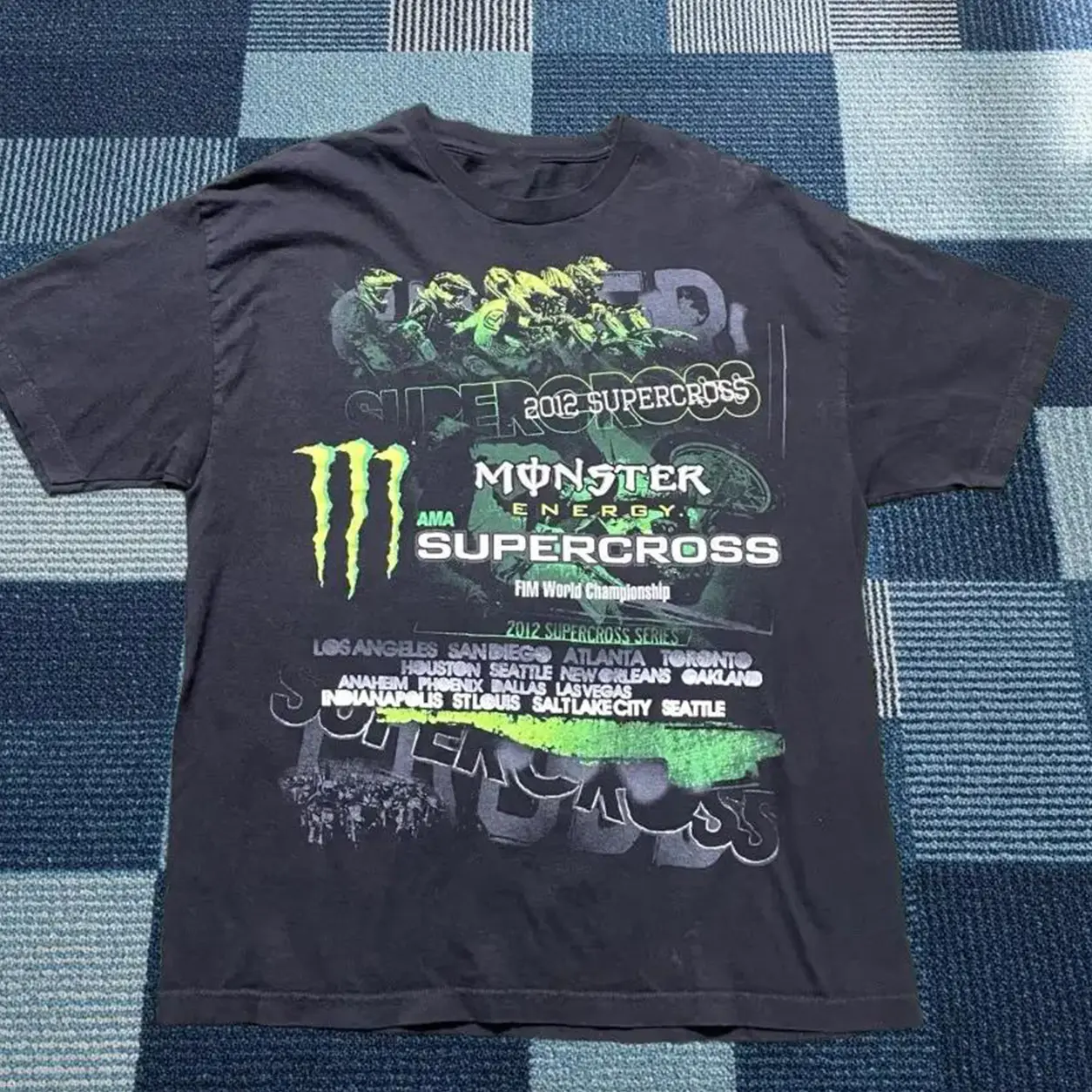 Vintage Motocross Graphic Tee, Supercross Racing Shirt, Dirt Bike Graphic T Shirt, Y2K Streetwear Tee, Oversized Motorsport Unisex Gift