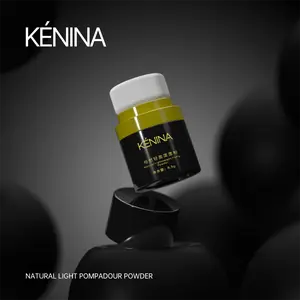 KENINA Fluffy Hair Powder Natural Light Pompadour for Volume & Texture Instantly Enhances Haircare 8.5g Quick Application Versatile Use