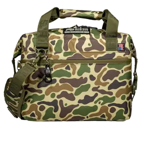 Bison 12 Can - Duck Camo SoftPak Cooler
