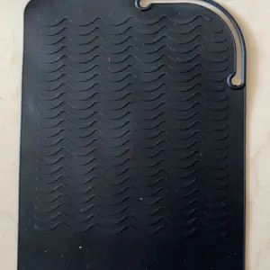 Heat-Resistant Mat for Curling Irons, Heat Protection Storage Bag, Travel-Friendly Silicone Curling Iron Cover, Curling Tools Heat Pad