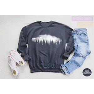 Forest Sweatshirt, Tree Sweatshirt, Camping Sweatshirts For Women, Hiking Sweatshirt, Camping HoodieTrending Sweatshirt Trendy Hoodie Meme shirt, Funny Hoodie, Unisex Hoodie, All Size