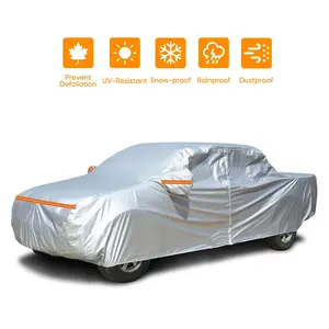 For Pickup Truck Cover Outdoor Breathable Waterproof Sun UV Rain Dust Protection