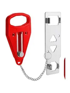 Portable Door Lock for Travel, Door Lock Self-  Device for Home, Apartment, Hotel, Living Motel, School Dorm, House