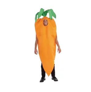 Carrot Tunic - Orange/Green - Easter - Costume - Men - Standard