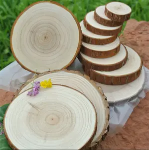 Natural Wood Slices - DIY Craft Decorative Rounds