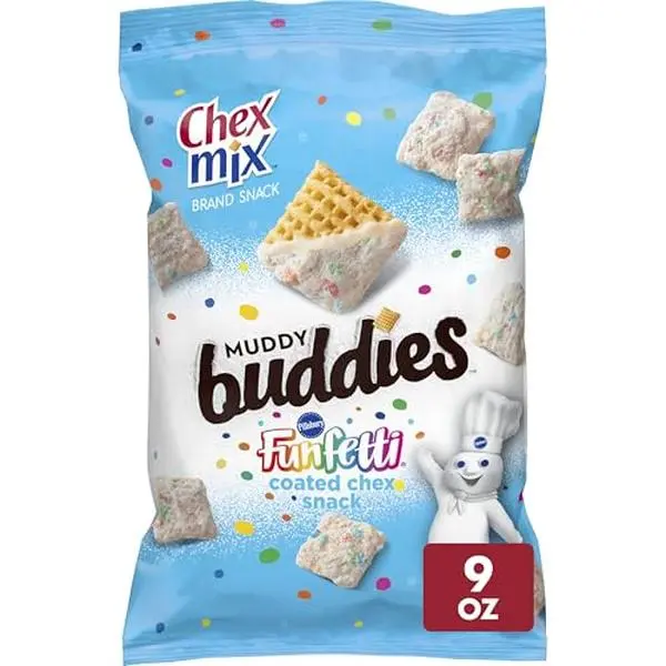 Chex Mix Muddy Buddies Funfetti Snack Mix, 9 oz Chex Mix Muddy Buddies Funfetti Snack Mix, 9 oz