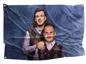 Morgan & Zach Flag 3x5 Feet - Comedy Design