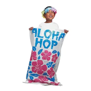 Tropical Potato Sack Race Bags - 12 Pc.