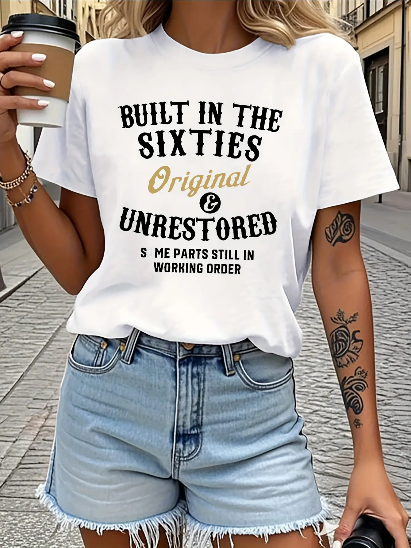 BUILT IN THE SIXTIES Original 1960s Retro T-Shirt