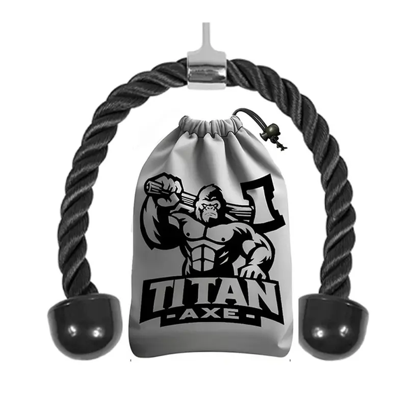 Single Head/double Head Rope Puller with 21-day Exercise Clock & Drawstring Bag, Home Gym Equipment, Fitness Equipment Accessories, Exercise Machine Accessories, Training Equipment