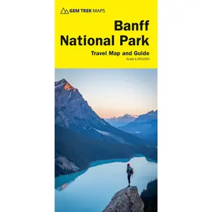 GEM Trek Maps Banff National Park Travel Map and Guide, ISBN 978-1-9328-4228-0