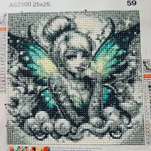 Tinkerbell Diamond Art ASZ500 25x25