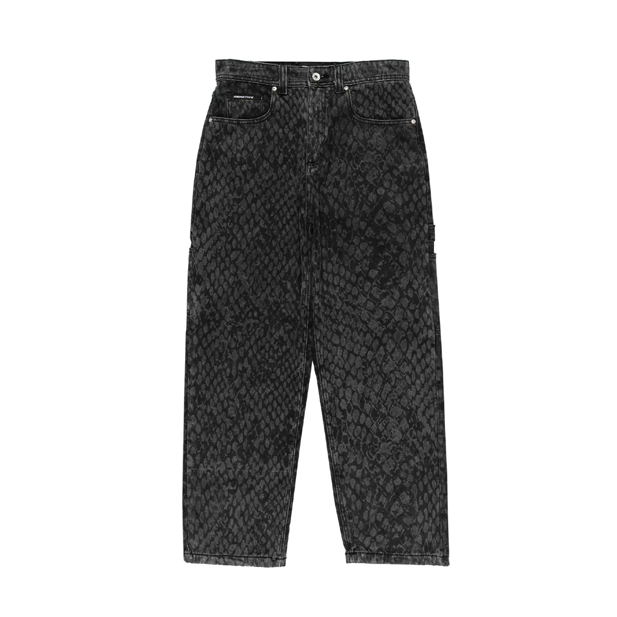 Primitive Skateboarding Men's Denim Jeans Scales Carpenter