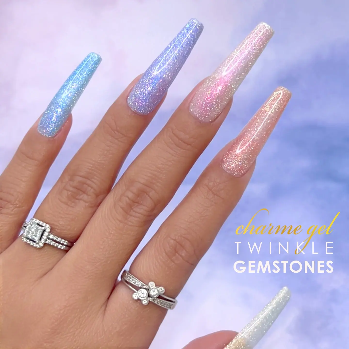 Charme Gel / Twinkle Shimmer S31 Water Amethyst