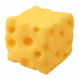 Butter & Cheese Soft Toys, Stress Relief Classic Novelty Toys, Ideal Gift for Play & Key Occasions