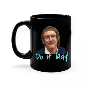 [Sale Up To 40% + Freeship] Funny Do It Lady Coffee Mug, Chit Do It Lady Mug, Viral TikTok Quote Cup, Funny Mug, Aesthetic Motivation Mug, Gift for Friends