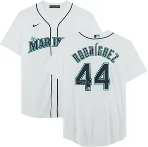 Julio Rodriguez Seattle Mariners Autographed White Nike Replica Jersey - Fanatics Authentic Certified