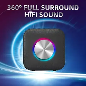 FigurineHong Pocket-size Wireless speaker M2, TF/AUX-IN,built in Microphone,Gift for friends and families Audio Smartphone Black