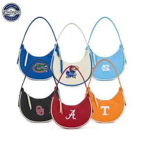 NCAA Women’s Hobo Bag – Adjustable Straps, Lightweight Shoulder & Crossbody Bag for Game Day, School Spirit, Casual Fan Gear, Parties, Holidays & Everyday Use Gift 017