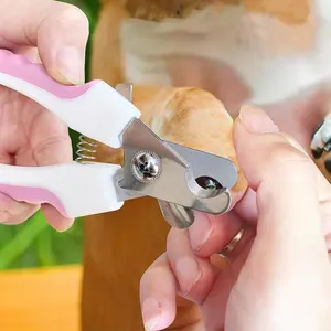 Pet Nail Clipper, 1pc Stainless Steel Pet Nail Trimmer, Pet Grooming Tool, Dog & Cat Grooming Supplies, Dog & Cat Accessories