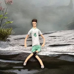 Anime Haikyuu Hinata Shoyo Kozume Kenma Cosplay Keychain Plush Cotton Doll Slender Twistable Shape Room Decoration Unisex Gifts