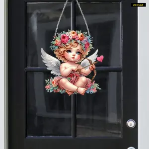 2D FlatAcrylic 2D Flat DIY Special Shape Hanging Diamond Art Kits Diamond Painting Set Rhinestone Diamond Art Window Pendants Diamond Art Diamond Painting Kit is Suitable for Decorations. Create Unique DIY Handicrafts, Making Gifts Distinctive and Unique!