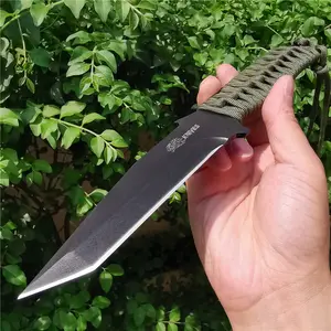 Fixed Blade Knife Straight Knife Tactical Handmade High Quality Tool for Camping Hunting Survival Outdoor Activities Mens Gift