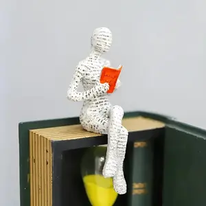 Abstract Reader Art Ornament - One-Piece Reading Sculpture for Women, Modern Desktop decorative Craft, Home & Office Decor, Abstract Figure Sculpture sports event souvenir