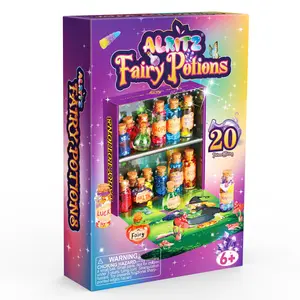 Children's Wizard Dress up Toys Fairy Potions Kit, Magic Mix Kit 20 Bottles, Christmas Gifts Decorations Ornaments Garden Crafts Birthday Gifts Toys for Girls and Boys 6 7 8 9 10 11 12+Years Old