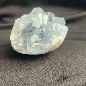 Blue Calcite Geode Cluster