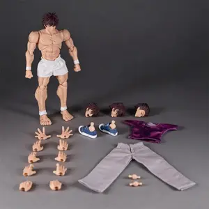 17cm Ko St Storm Toys Baki Hanma Action Figure Fighting Anime BAKl Kibk Son Of Ogre Figurine Collectible Model Dolls Toy Gifts