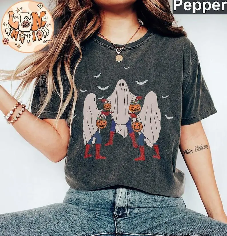 Retro Spider-Man Halloween Shirt, Comic Pop Art Distressed Comfort Colors Graphic Tee, Spider Lovers Gift, Movie Meme Tshirts, Unhinged Clothes, Gothic Horror Spooky Season Summer Fall Clothing