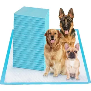 Pet Dog Urine Pads Pee Pads 13x17.7 Inches Super Absorbent Leak-Proof Toilet Training Essential for Small Pets Like Dogs Cats Rabbits