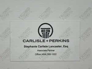 Stephanie Carlisle Lancaster Business Card Ambitions (2019)