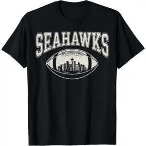 Seahawks Spirit Vintage Tee | Retro High School Mascot Love T-Shirt, Throwback Team Pride Graphic, Nostalgic Sports Fan Apparel, Classic School Style