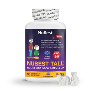 NuBest Tall Kids, 90 Chewables | Support Physical Potential, Early Years Structural & Daily Support