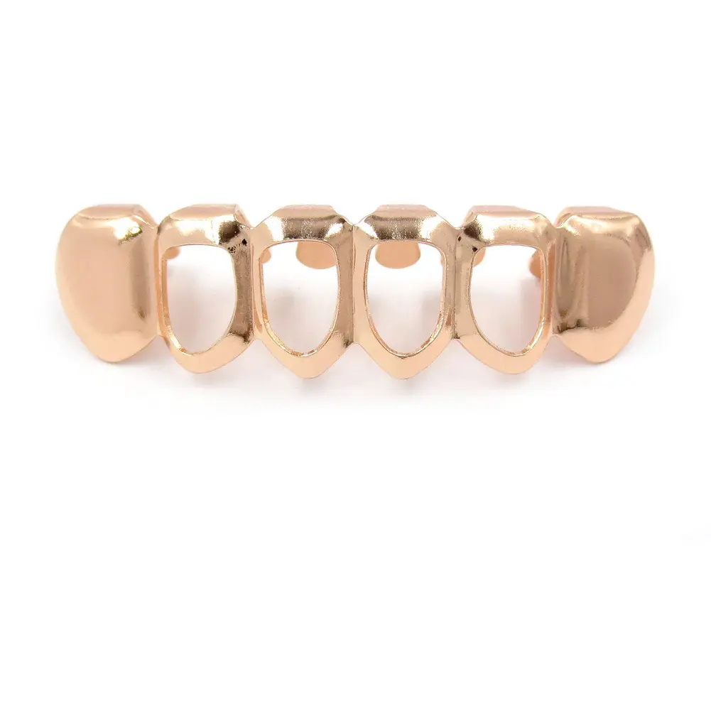 Rose gold hollowing (lower teeth)