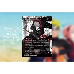 Hidan, Immortal Butcher: Vito, Thorn of the Dusk Rose Naruto Proxy
