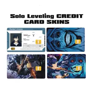 Solo leveling anime Inspired style credit card skin sticker for debit credit ebt